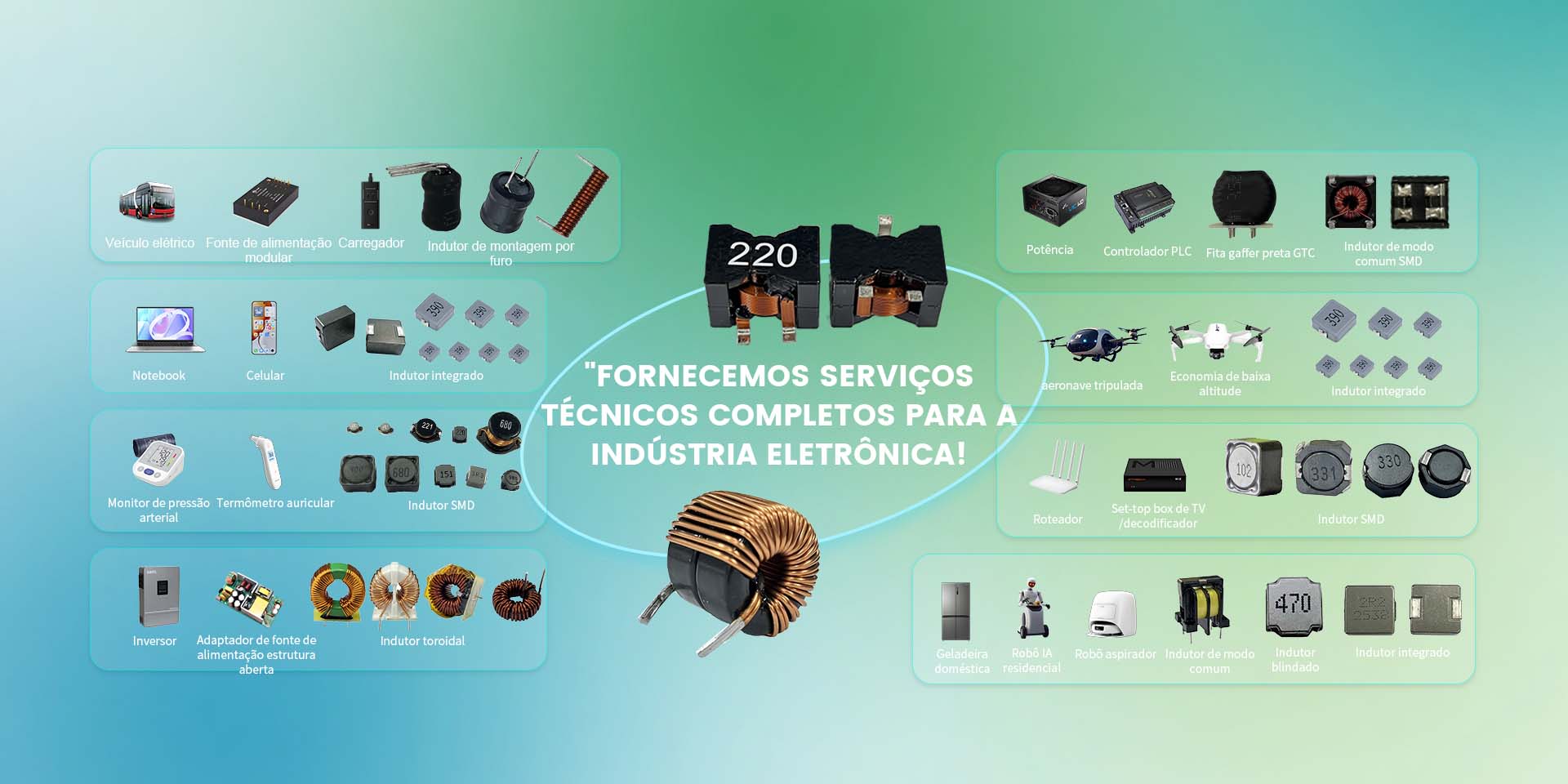 Aplica&ccedil;&otilde;es de indutores confi&aacute;veis