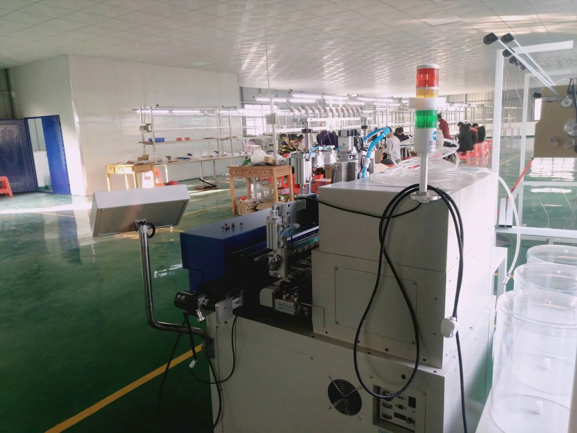 M&aacute;quina integrada de solda e enrolamento de fio PIW