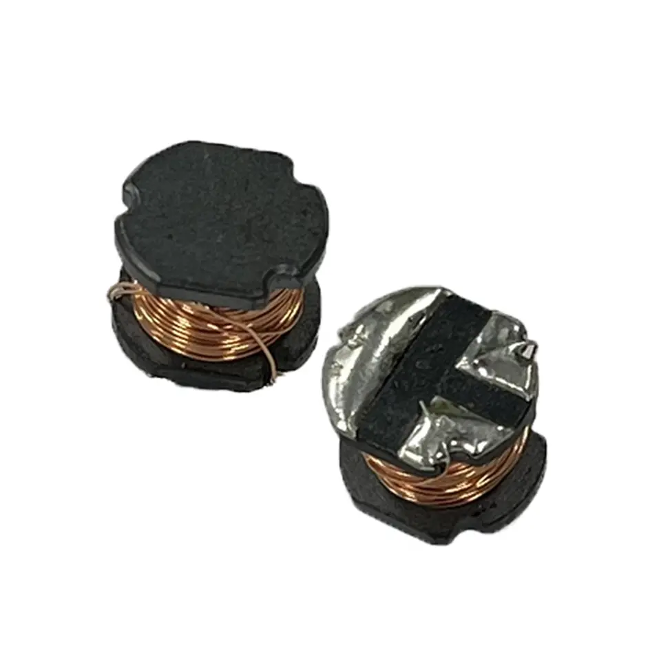 Indutor SMD n&atilde;o blindado de tr&ecirc;s pinos GCD76
