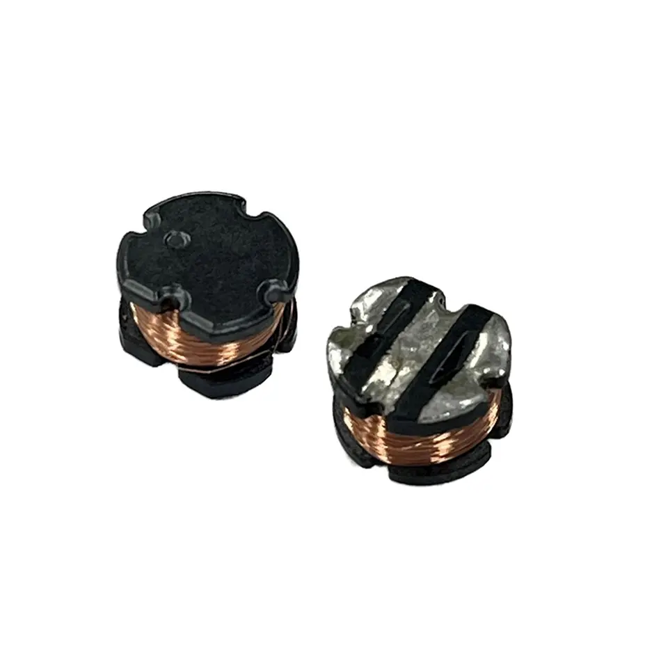 Indutor SMD n&atilde;o blindado de tr&ecirc;s pinos GCD75