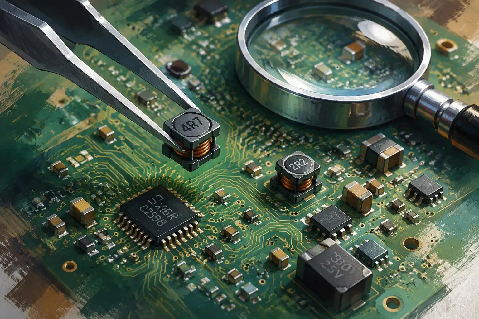 Como selecionar o indutor SMD correto para projetos de PCB de alta densidade